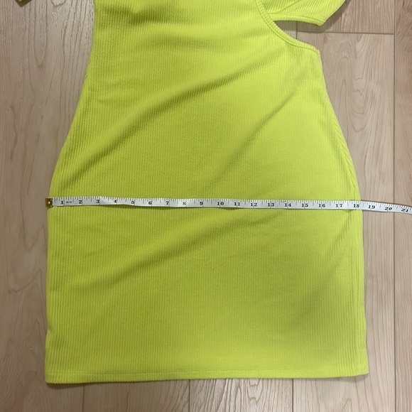 River Island Allie Cutout Rib-Knit Mini Bodycon Dress, UK sz 14 / US sz 10 - Picture 15 of 16